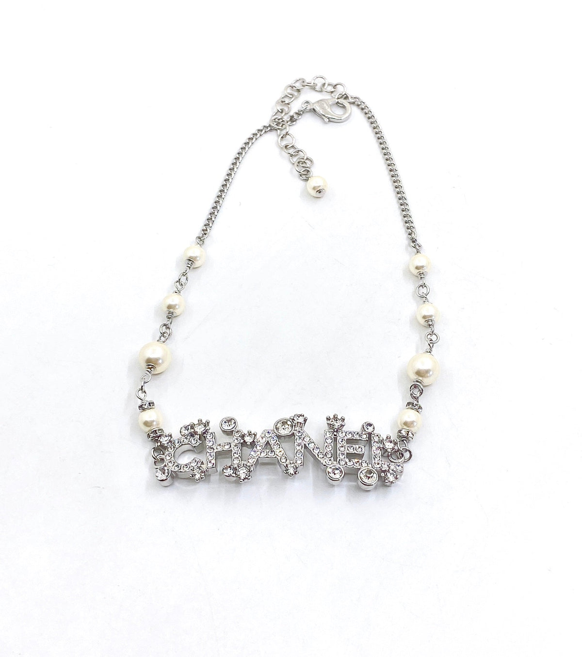 18K Chanel Crystals Necklace