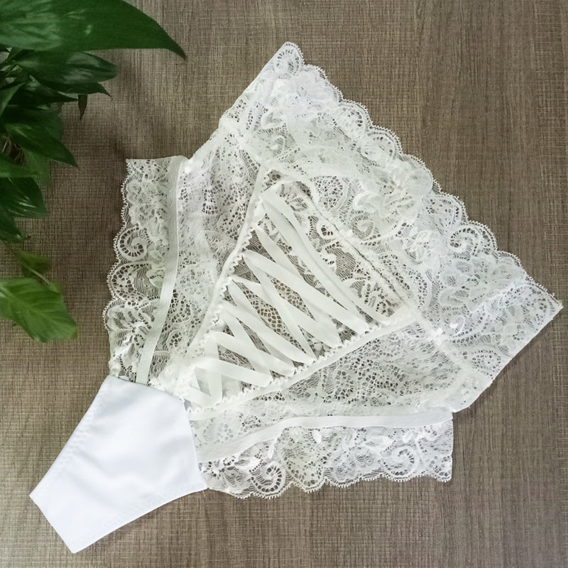 Sexy High Waist Women's Underwear Bandage / Hollow Out Women Spandex Soft And Attractive