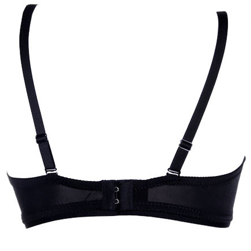Sexy Women's Rhinestone Cover Bra with Spikes in Alternative Style