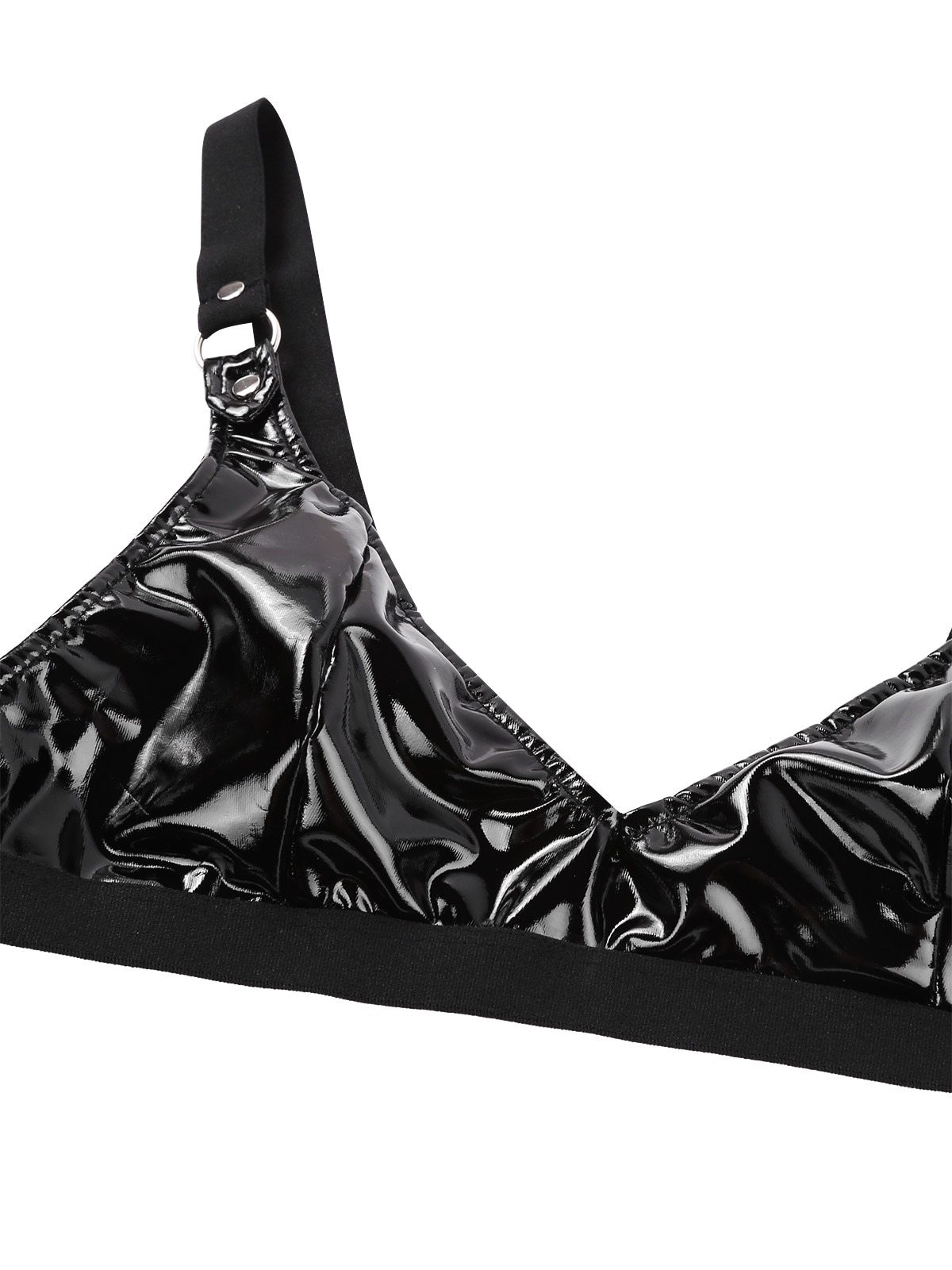 Sexy Women's Underwear Set / Rave Underwear / Elastic Straps Bikini Bra Tops with Mini G-string